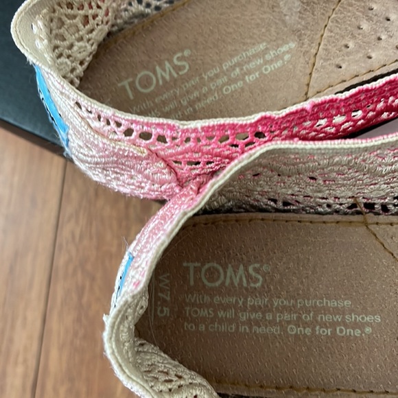 Pink lace ombré TOMS - Picture 3 of 4